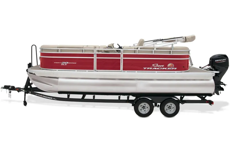 Slide: The Image of Sun Tracker Party Barge 20 DLX 2024 - 14