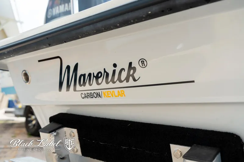 Slide: The Image of 2024 Maverick HPX-S 17 boat with Carbon Kevlar construction. - 25