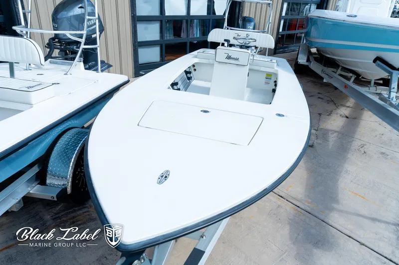 Slide: The Image of 2024 Maverick HPX-S 17 boat on trailer at Black Label Marine Group. - 3