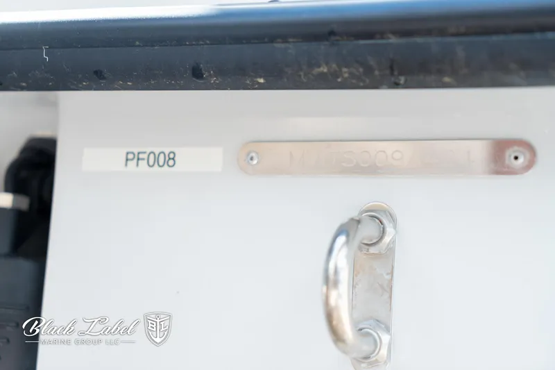 Slide: The Image of Close-up of 2024 Maverick HPX-S 17 boat identification plate and serial number. - 8