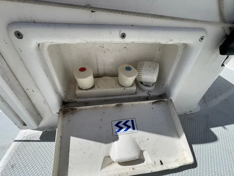 Slide: The Image of 1995 Catalina 320 boat water system controls - 29