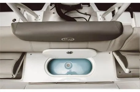 Slide: The Image of 2024 Key West 219 FS boat seating and livewell. - 14