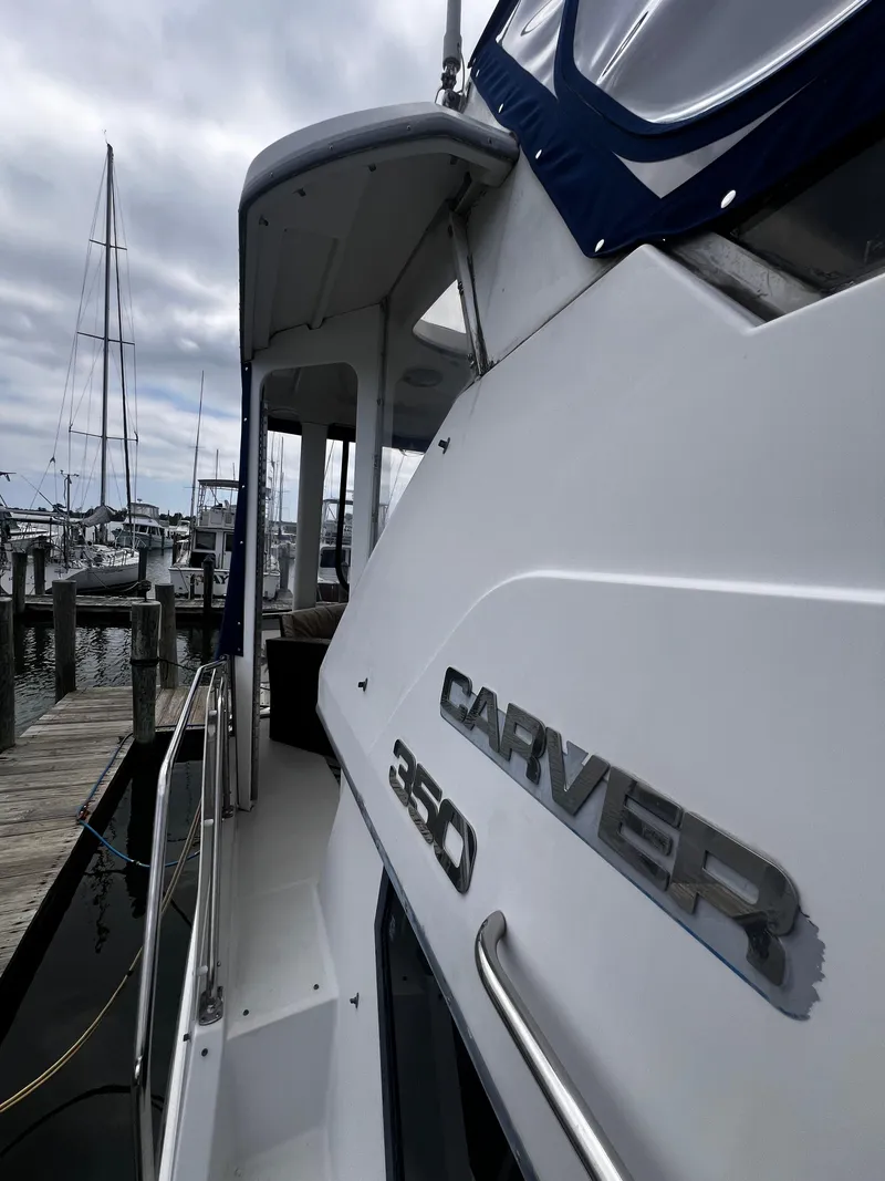 Slide: The Image of Carver 350 Aft Cabin 1993 - 81