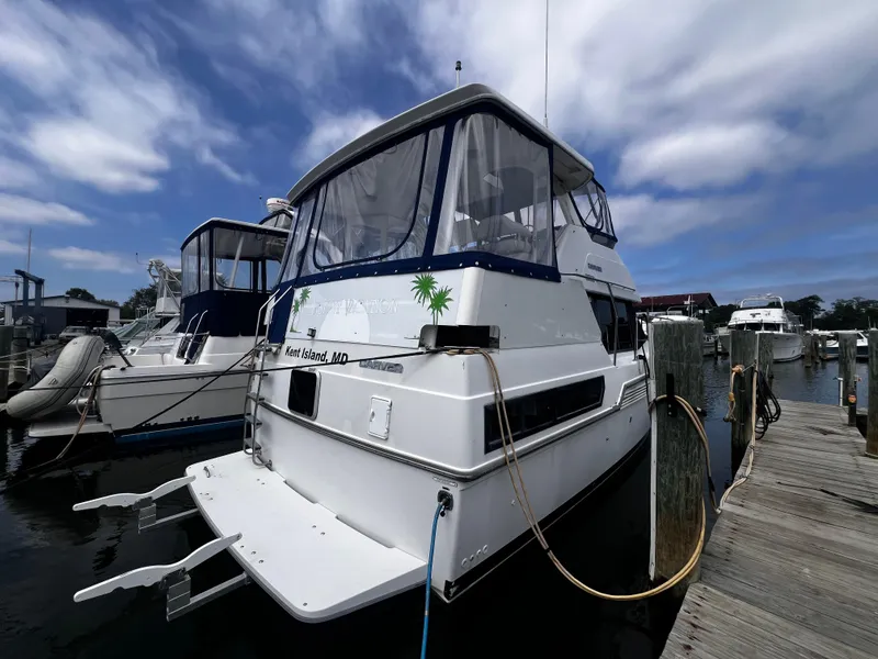 Slide: The Image of Carver 350 Aft Cabin 1993 - 87