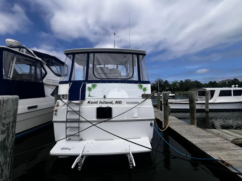 Slide: The Image of Carver 350 Aft Cabin 1993 - 89