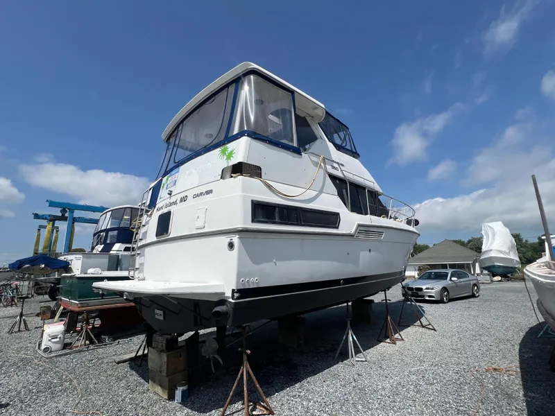 Slide: The Image of Carver 350 Aft Cabin 1993 - 93