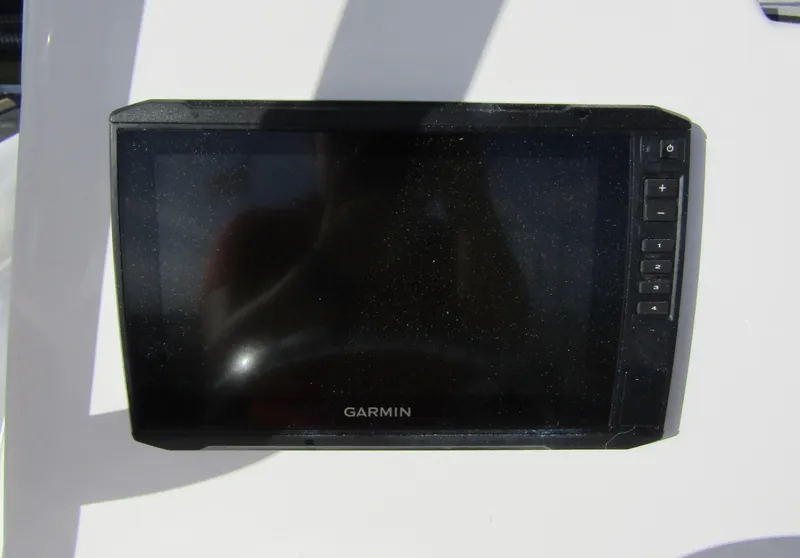 Slide: The Image of Garmin display on 2023 Tidewater 198 CC Adventure boat. - 17