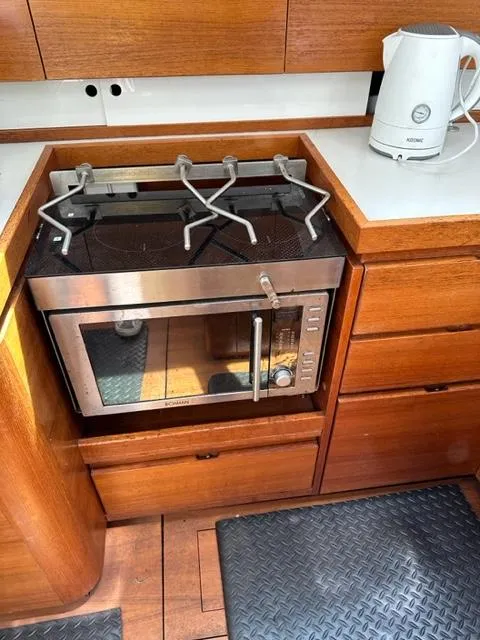 Slide: The Image of Galley Stove with Oven - 13