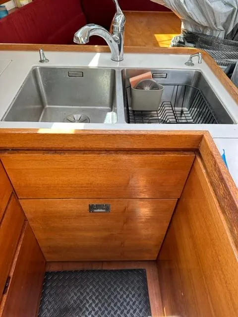 Slide: The Image of Galley Double Sink - 14