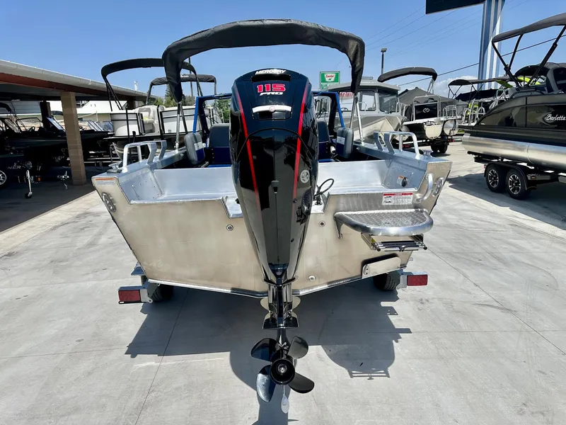 Slide: The Image of Thunder Jet 186 Rush w/ 115HP Mercury! 2024 - 10