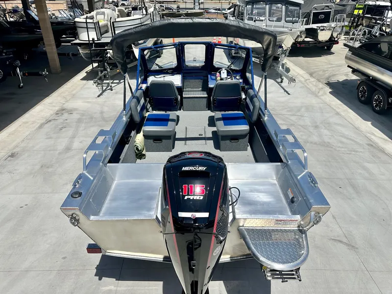 Slide: The Image of Thunder Jet 186 Rush w/ 115HP Mercury! 2024 - 3