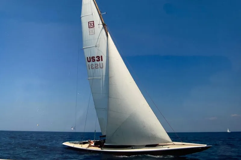 The Image of 1935 Custom 44' 30-Square Meter Sailing Yacht on open water. - 0