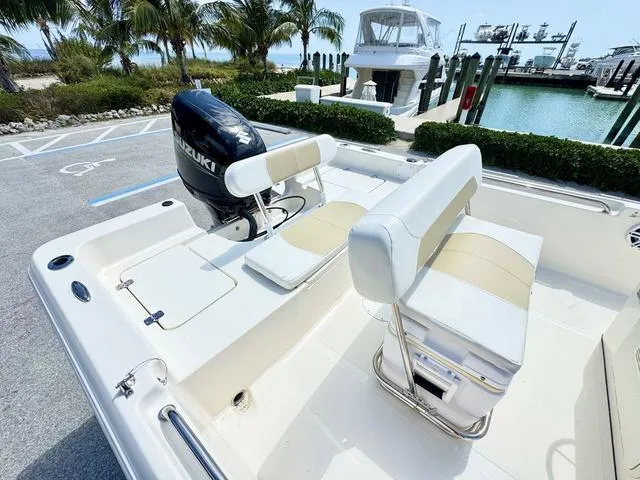 Slide: The Image of 2024 Bulls Bay 2000 center console boat with seating and storage. - 5