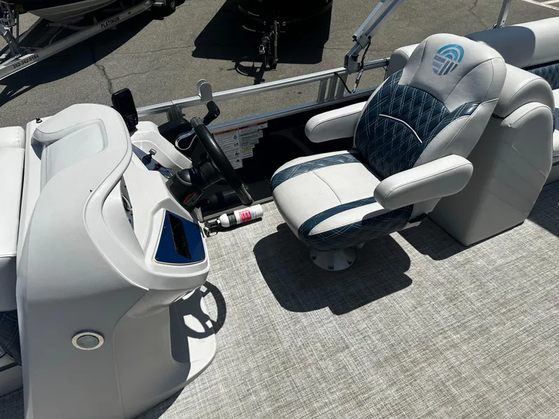 Slide: The Image of 2022 Nepallo CW24-ST24QL boat captain's chair and helm station. - 11