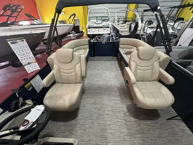 Slide: The Image of 2024 Godfrey Pontoons Sweetwater 2286 SB GTP 27 In. Center Tube Package interior view. - 10