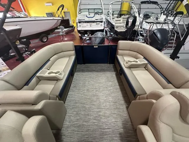 Slide: The Image of 2024 Godfrey Pontoons Sweetwater 2286 SB GTP 27 In. Center Tube Package interior view. - 11