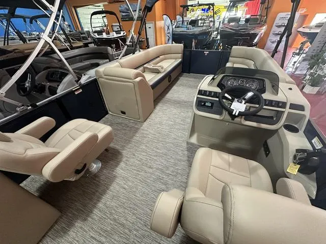 Slide: The Image of 2024 Godfrey Pontoons Sweetwater 2286 SB GTP 27 In. Center Tube Package interior view. - 17