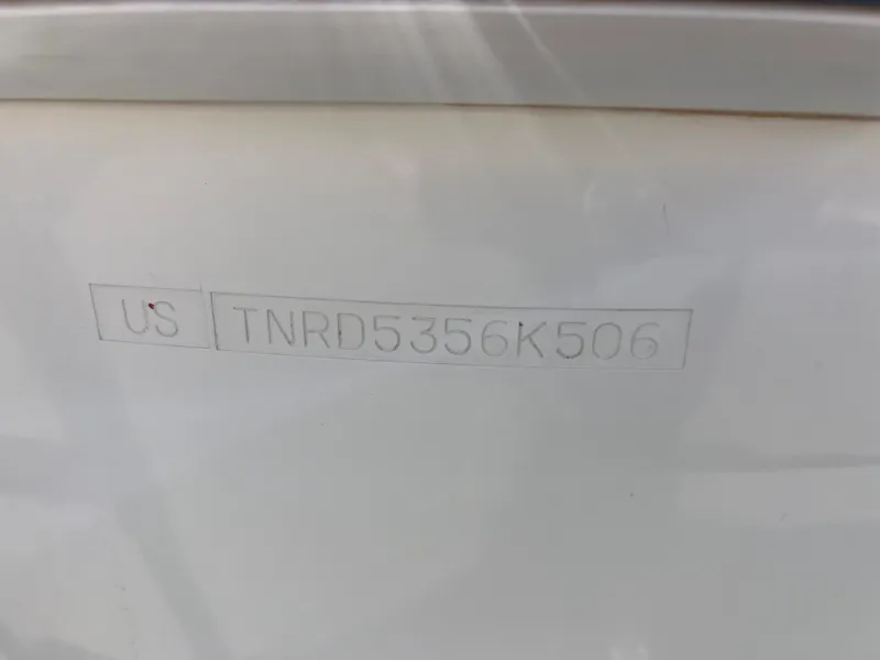 Slide: The Image of Hull Identification Number (HIN) on a 2006 Formula 240 Bowrider boat. - 27