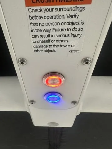 Slide: The Image of Control panel with warning label on 2023 ATX Surf Boats 24 Type-S. - 16