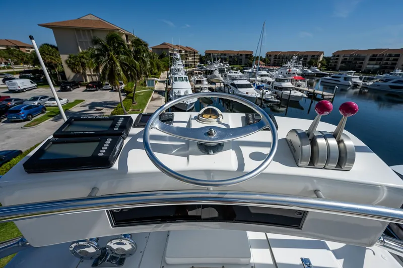 Slide: The Image of Amer Custom Enclosed Flybridge 2001 - 85