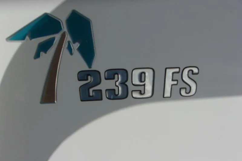 Slide: The Image of 2022 Key West 239FS logo on boat exterior - 15
