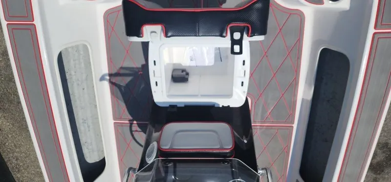 Slide: The Image of Interior view of 2024 ALK2 Powerboats 17 HS, featuring sleek design and modern detailing. - 13