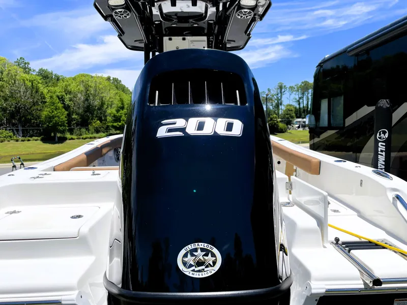 Slide: The Image of 2022 Sea Pro 219 Center Console boat with a 200 HP engine. - 17