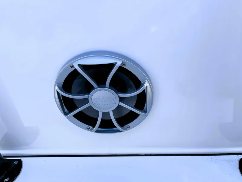 Slide: The Image of 2022 Sea Pro 219 Center Console boat speaker detail. - 32