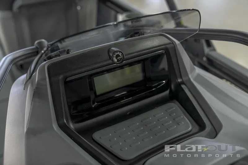 Slide: The Image of 2024 Sea-Doo SWITCH CRUISE 18 dashboard with digital display and controls. - 20