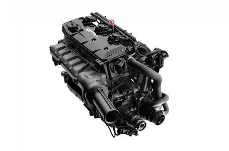 Slide: The Image of 2023 Sea-Doo SWITCH Base 19 170HP engine, detailed view. - 3