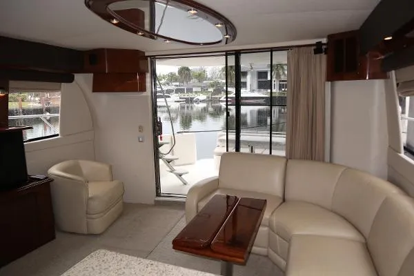 Slide: The Image of 56' Carver Voyager - Salon - 12