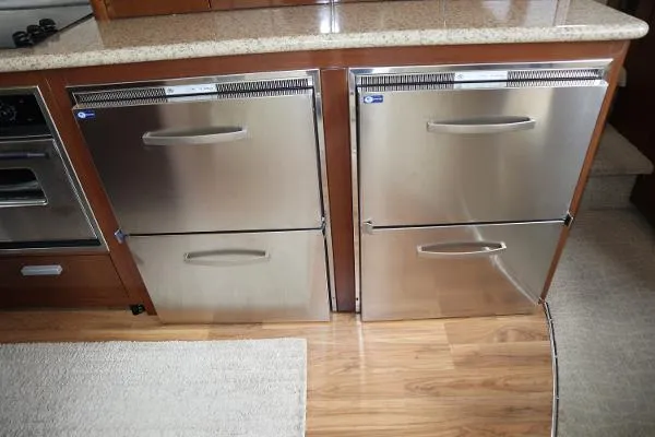 Slide: The Image of 56' Carver Voyager - Galley - 17