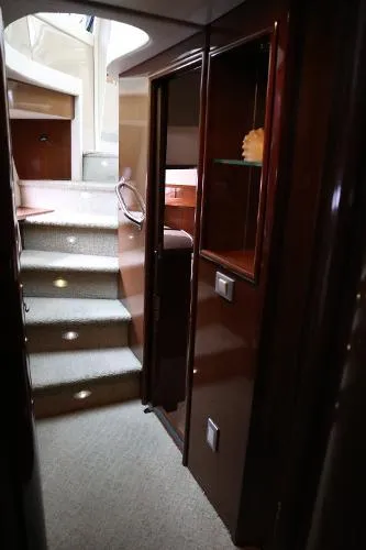 Slide: The Image of 56' Carver Voyager - Stairs - 36