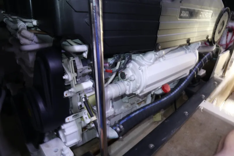 Slide: The Image of 56' Carver Voyager - Engine Room - 59