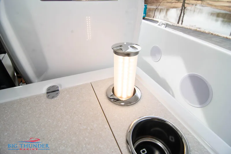 Slide: The Image of 2024 Jeanneau DB/37 OB boat interior with light and sink. - 32