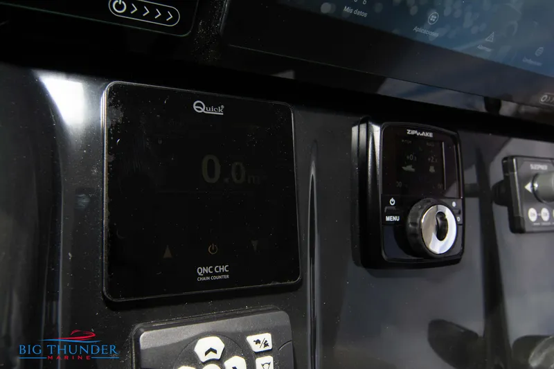 Slide: The Image of Control panel of the 2024 Jeanneau DB/37 OB boat. - 43