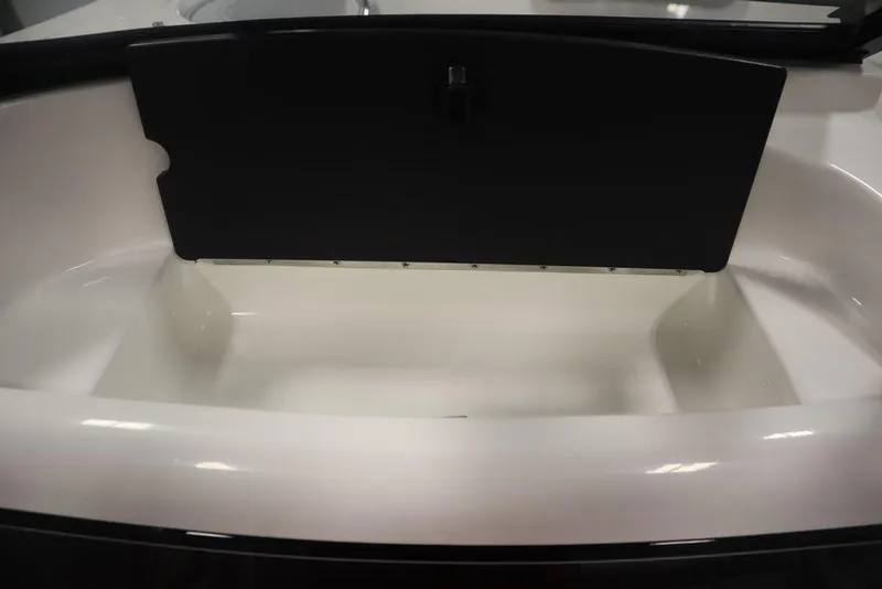 Slide: The Image of 2024 Bayliner VR4 Bowrider storage compartment. - 3