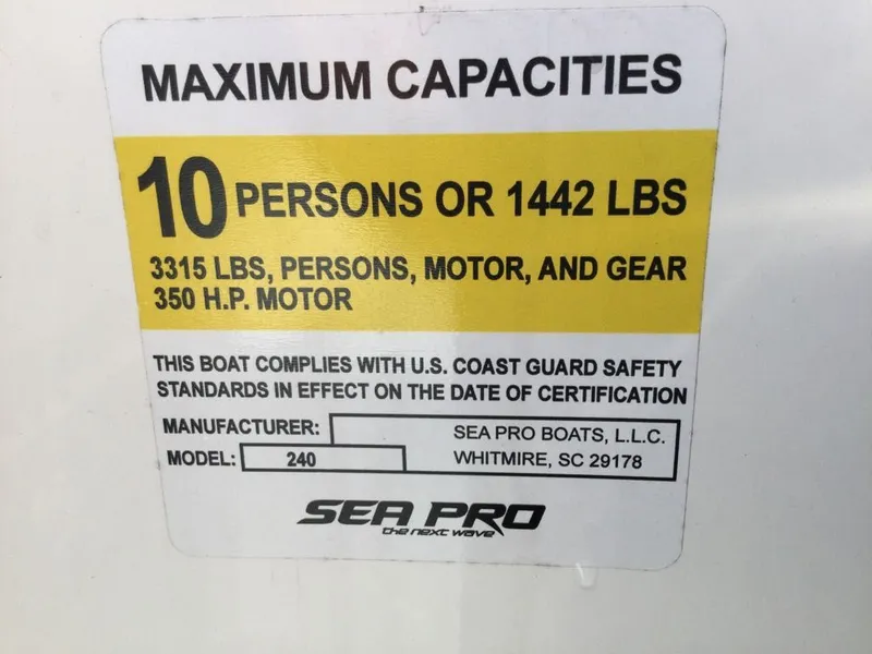 Slide: The Image of Sea Pro 240 Dual Console 2024 - 12