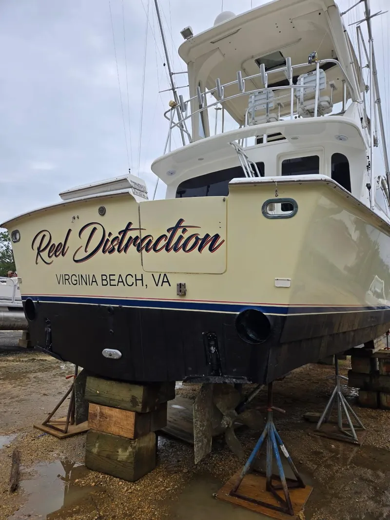 Slide: The Image of 1999 Ocean Yachts 48 Super Sport boat named "Reel Distraction" in Virginia Beach, VA. - 4