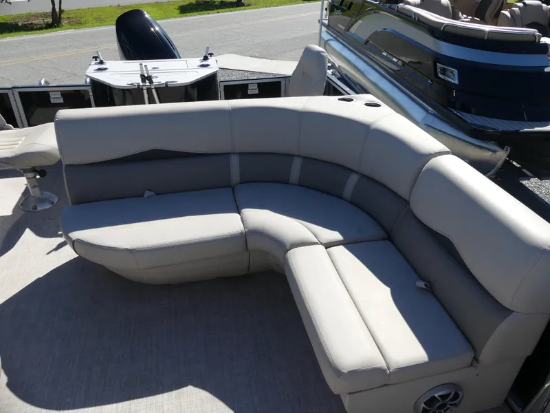 Slide: The Image of 2023 Silver Wave 2410 SW3 RLP boat with spacious seating area. - 12