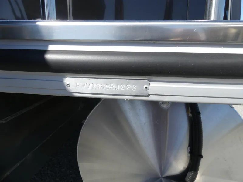 Slide: The Image of 2023 Silver Wave 2410 SW3 RLP boat hull identification number (HIN) plate. - 15