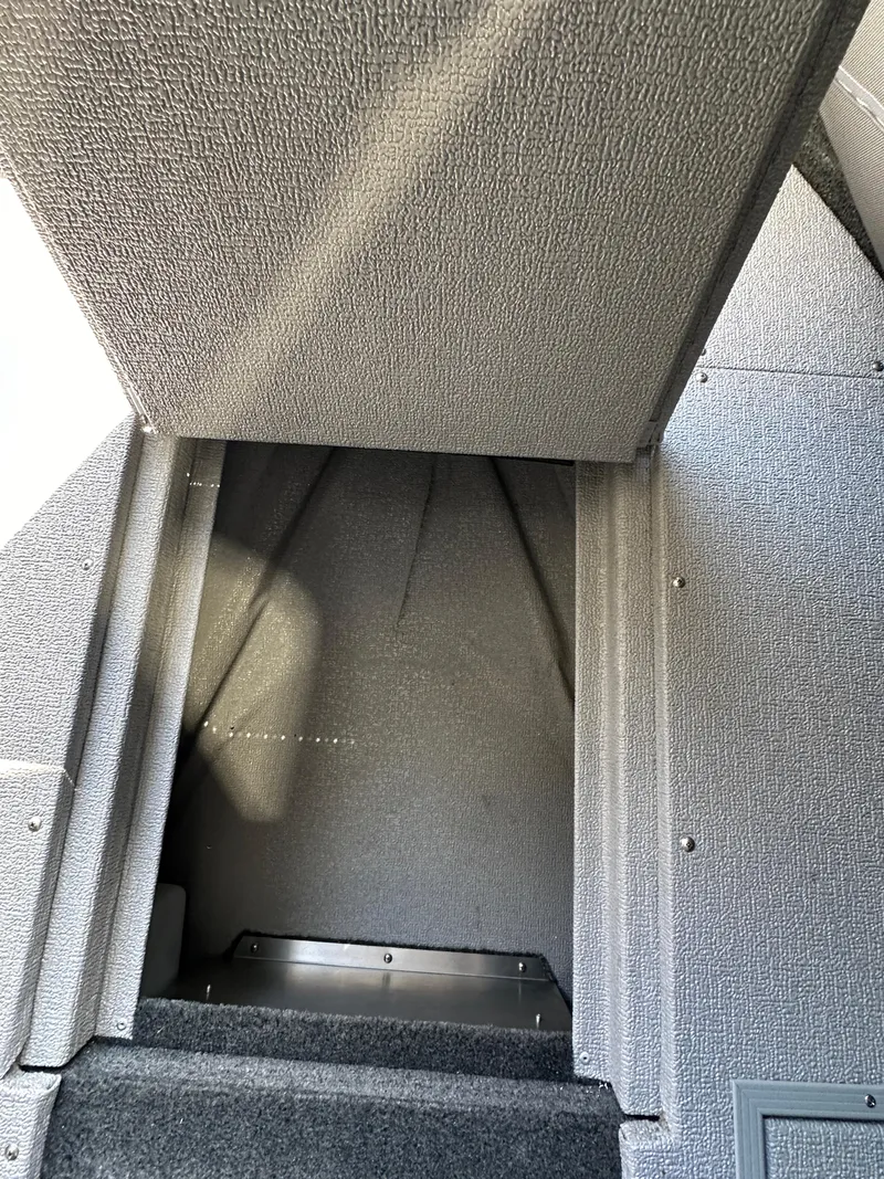 Slide: The Image of Interior storage compartment of 2024 Smoker Craft Ultima 182 boat. - 8