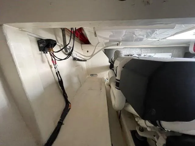 Slide: The Image of Engine compartment of a 2019 Tiara Yachts C53 Coupe. - 36