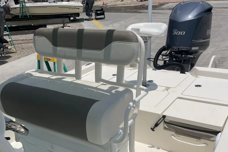 Slide: The Image of 2016 Skeeter SX 240 boat with Yamaha 300 outboard motor. - 19