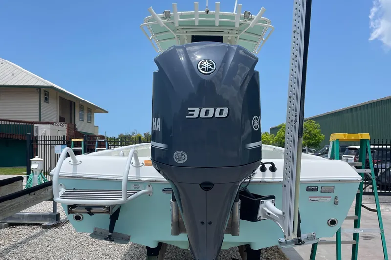 Slide: The Image of 2016 Skeeter SX 240 boat with Yamaha 300 outboard motor. - 23