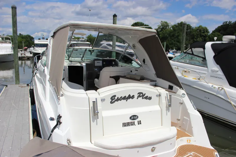 Slide: The Image of 2013 Rinker 31 boat named Escape Plan docked in Fairfax, VA. - 5