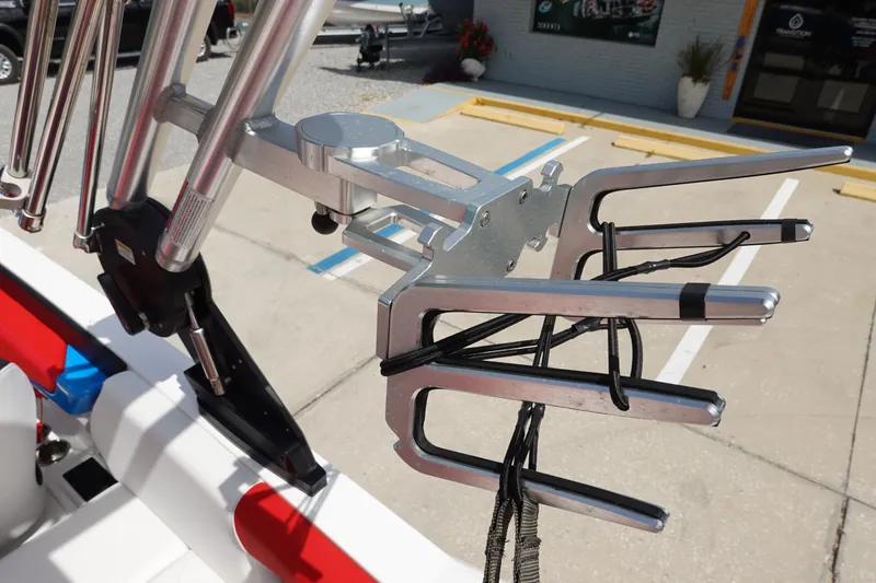 Slide: The Image of Wakeboard rack on a 2021 MasterCraft NXT22 boat. - 49