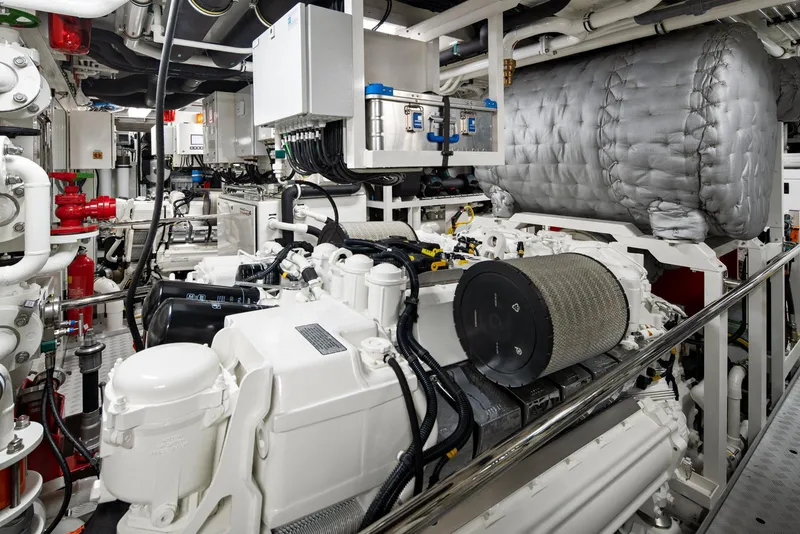 Slide: The Image of 164' Heesen 2021 (ELA) Engine Room - 30