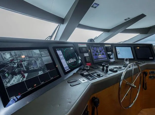 Slide: The Image of Hatteras 100 Raised Pilothouse 2015 - 106