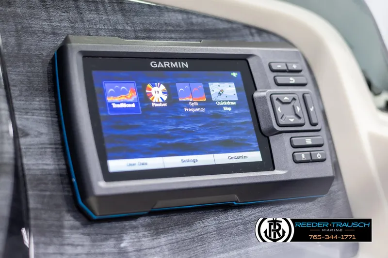 Slide: The Image of Garmin navigation system in 2024 Tahoe LTZ QL boat. - 29